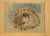 Paul Nash, Untitled watercolour Abstract image showing a concentric circle of brown against a blue background.